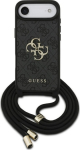 Guess 4G Big Logo Cord Stap Crossbody Rear Cover for Apple iPhone Air