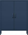 Jan Nowak Cabinet with shelves VITO, 800 x 1015 x 400 mm, Modern: Pomegranate
