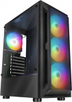 Rampage SHIVA Obudowa PC z oknem 4x fan 120mm Rainbow czarna - Rampage SHIVA Obudowa PC z oknem 4x fan 120mm Rainbow czarna