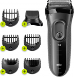 Braun Shave&Style Shaver | 3000BT Series 3 | Operating time (max) 45 min | NiMH | Black
