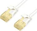 Equip Patchkabel Cat6A Slim U/UTP 2xRJ45 0.25m white LSZH polybag