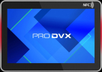 ProDVX APPC-10XPLN | 10.1 " | 500 cd/m&sup2; | Landscape/Portrait | 24/7 | Android | DDR4 SDRAM | Wi-Fi | Touchscreen | 160 &deg; | 160 &deg;
