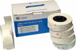 G&G Label roll 5er Set with various Muster 15x30mm