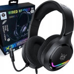 Headphones Onikuma ONIKUMA X31 Over-ear gaming headphones RGB : Color - czarny