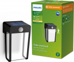 Philips Shroud wall light, 2.3 W, Outdoor wall lighting, Schwarz, Kunststoff, IP44, facade, Garten, terrace, III