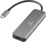 Renkforce RF-6872246 USB-Hub USB-C USB 3.2 Gen2 10 Gb/s With aluminum housing