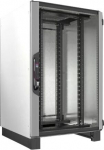 Rittal VX IT - Schrank Netzwerkschrank - Silber, RAL 7035, RAL 9005 - 24U - 48.3 cm (19")