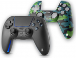 Enarxis Dynamic Media Spartan Gear - Sarissa Wireless Controller (compatible with playstation 5, playstation 4, PC, Switch) (colour: Black + one extra faceplate)