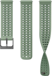 Suunto Athletic 8 silicone bracelet, 22 mm, sage green, S+M