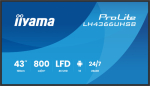 IIYAMA LH4366UHSB-B1AG 43IN 3840X2160, 2X 10W 2X HDMI 1X USB-C