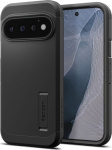 &Uuml;mbris Tough Armor AI (MagFit), Google Pixel 11 Pro, must, tugijalaga, Qi2/MagSafe &uuml;hilduv, Spigen