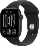 Apple Watch Series 12 (2026) black aluminium 46mm black sport band S/M