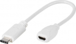 Vivanco adapter USB-C - microUSB 2.0 10cm (45285)