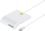 D-Fruit ID-kaardi lugeja USB-C DF175, valge
