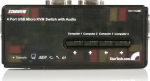 StarTech.com 4 PORT USB KVM SWITCH + AUDIO, IN