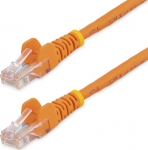 StarTech.com 0.5M ORANGE CAT5E PATCH CABLE, SNAGLESS ETHERNET CABLE - UTP
