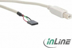 InLine USB zew. - USB Internal., 0.4m, White (33440D)