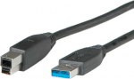 ROLINE USB-Kabel - USB Typ A (M) zu USB Type B (M)