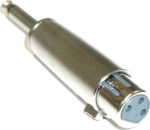 Wentronic Adapter 6.3 mm plug to XLR socket