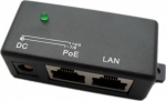 Extralink PoE Injector 1-Port, 1x 100Mb/s RJ45, Block