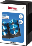 Hama PUDEŁKO DVD NA 4 BOARD, 5-PAK, CZARNE