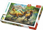 Trefl Puzzle, 160 element&oacute;w - Fighting Tyrannosaurs (GXP-645423)