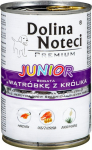 Dolina Noteci Premium Junior rabbit liver rich wet food for medium and large breed puppies - 400g