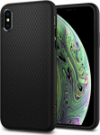 Kaitse&uuml;mbris Liquid Air, Apple iPhone X / Xs, must, Spigen