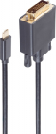 ShiverPeaks BS10-58185 - 1.8 m - DVI-D - USB Typ-C - Male - Male - Straight