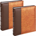 Victoria Collection Album B 10x15/200M Leaf, kuldne 2tk