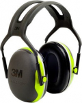 3M 7100095526, headband, Agriculture, construction, Schwarz, Gr&uuml;n, 37 dB, CE approved