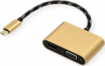 ROLINE Gold - External Videoadapter - USB-C 3.2