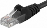 PremiumCord PREMIUMCORD Patch kabel UTP RJ45-RJ45 CAT5e 0.25m czarny