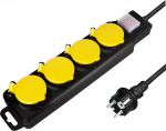 LogiLink 4 jack IP44 1.5m - Listwa zasilająca 4 jack CEE 7/3 Outside IP44 1.5m