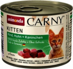 Animonda ANIMONDA Carny Kitten taste: beef, chicken and rabbit 200g