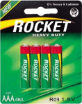 Rocket R03-4BB (AAA) Blister Pack 4pcs