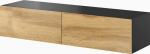 Cama MEBLE Cama TV stand VIGO 140 30/140/40 black/wotan oak