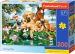 1565 Castorland Puzzle 200 Summer Pals CASTOR