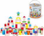 Viga Toys Viga 59697 Wooden blocks -100 element&oacute;w