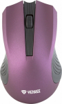 Yenkee Wireless Mouse 2.4GHz optical symmetrical 3 Violet buttons