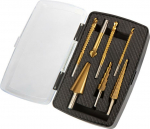 Graphite Drill Step drills (Step drills, reamers, milling drill bits, countersink, zestaw 7 szt.)