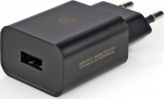 Toalaadija Nedis 1XUSB, 2.4A, 12W, must