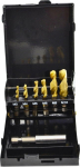 AWTools Drill AWTOOLS TAP DRILL SET M3-M10 7 YELLOW PIECES