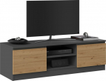 Topeshop RTV 120 ANTR/ARTIS TV stand/entertainment centre 2 shelves