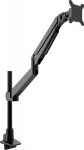 Multibrackets M VESA Gas Lift Arm Basic Single Pole | VESA 75x75 - 100x100 | Max 10kg | Wall | Svart