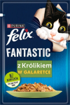 PUI Purina Felix Fantastic rabbit in jelly - wet cat food - 85g