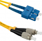Qoltec Optic Patchcord SC/UPC - FC/UPC SM 9/125 G652D 5m (54046)