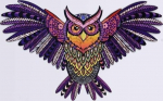 PuzzleOK Puzzle Wood eko 69 Magic owl A4