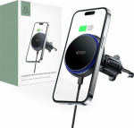 Tech-Protect TECH-PROTECT MM15W-V4 MAGNETIC MAGSAFE VENT CAR MOUNT WIRELESS CHARGER 15W BLACK