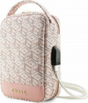 Guess Guess GCube Stripe Travel Universal Bag - Organizer for accessories (Pink)
